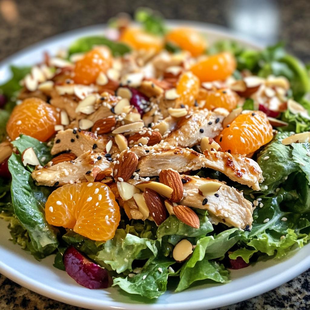 mandarin orange chicken salad recipe