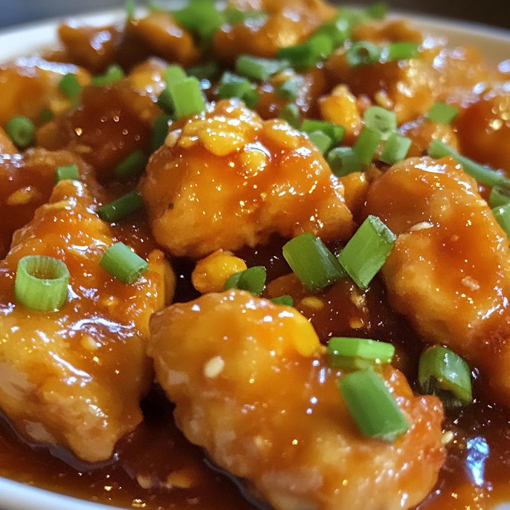orange chicken recipe - detail 1