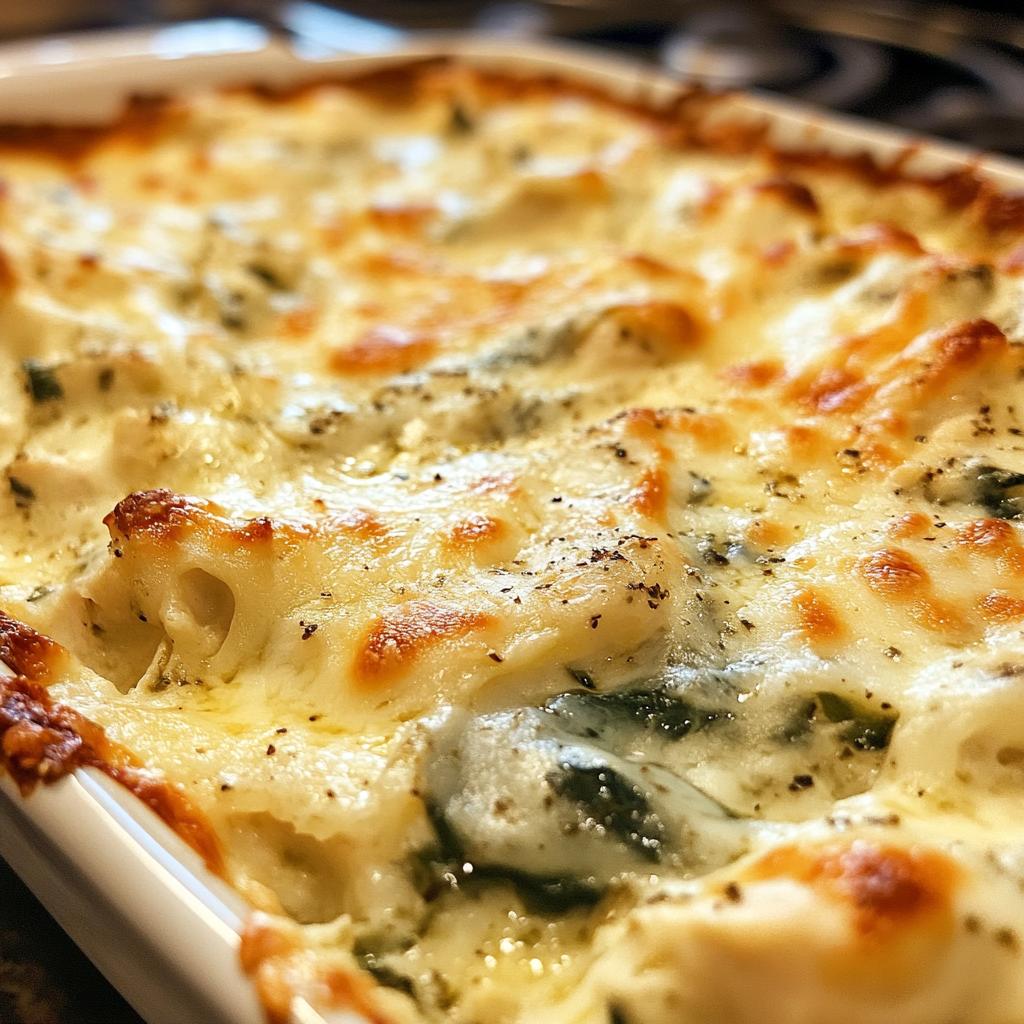 spinach artichoke chicken dip