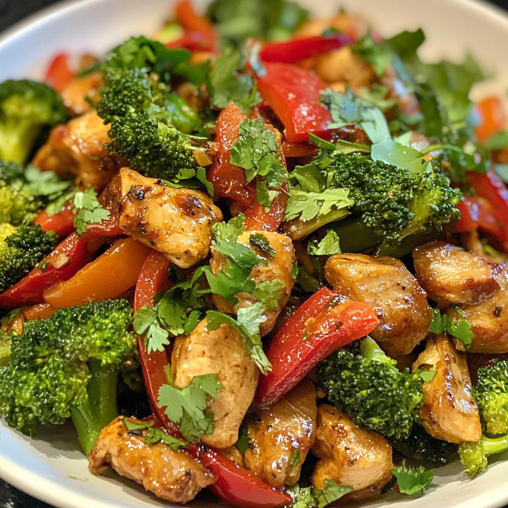 thai chicken - detail 1