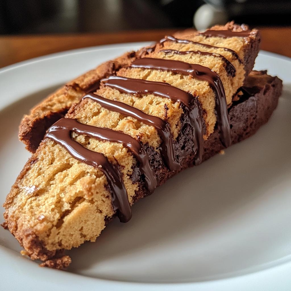 Chocolate Dipped Biscotti