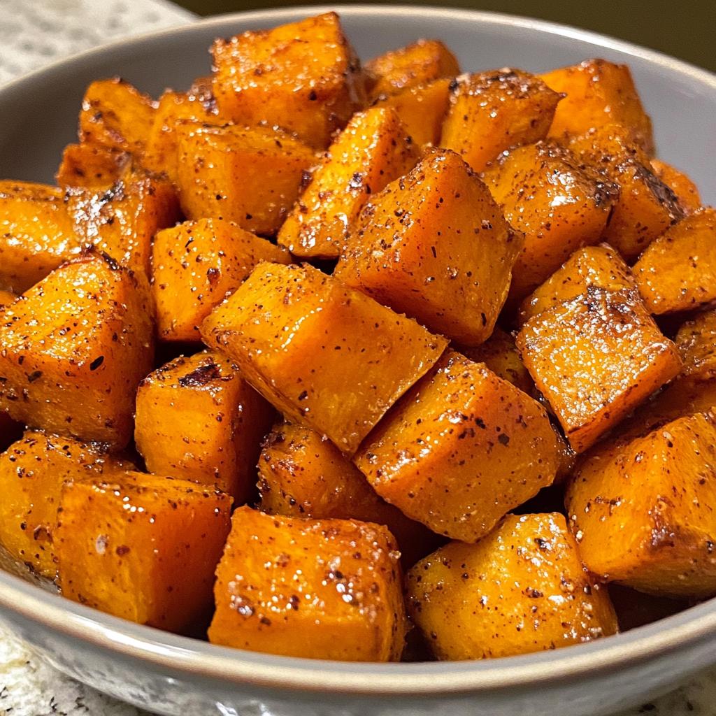 Maple Roasted Sweet Potatoes