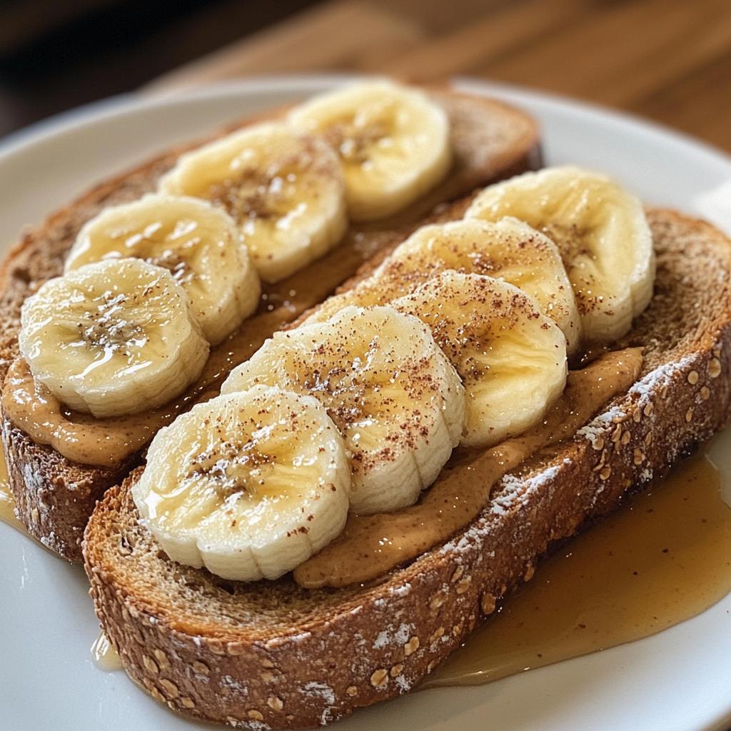Peanut Butter Banana Toast