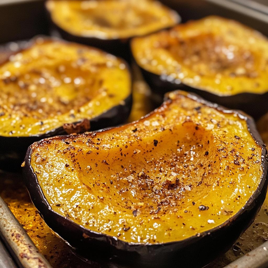 acorn squash in air fryer - detail 1