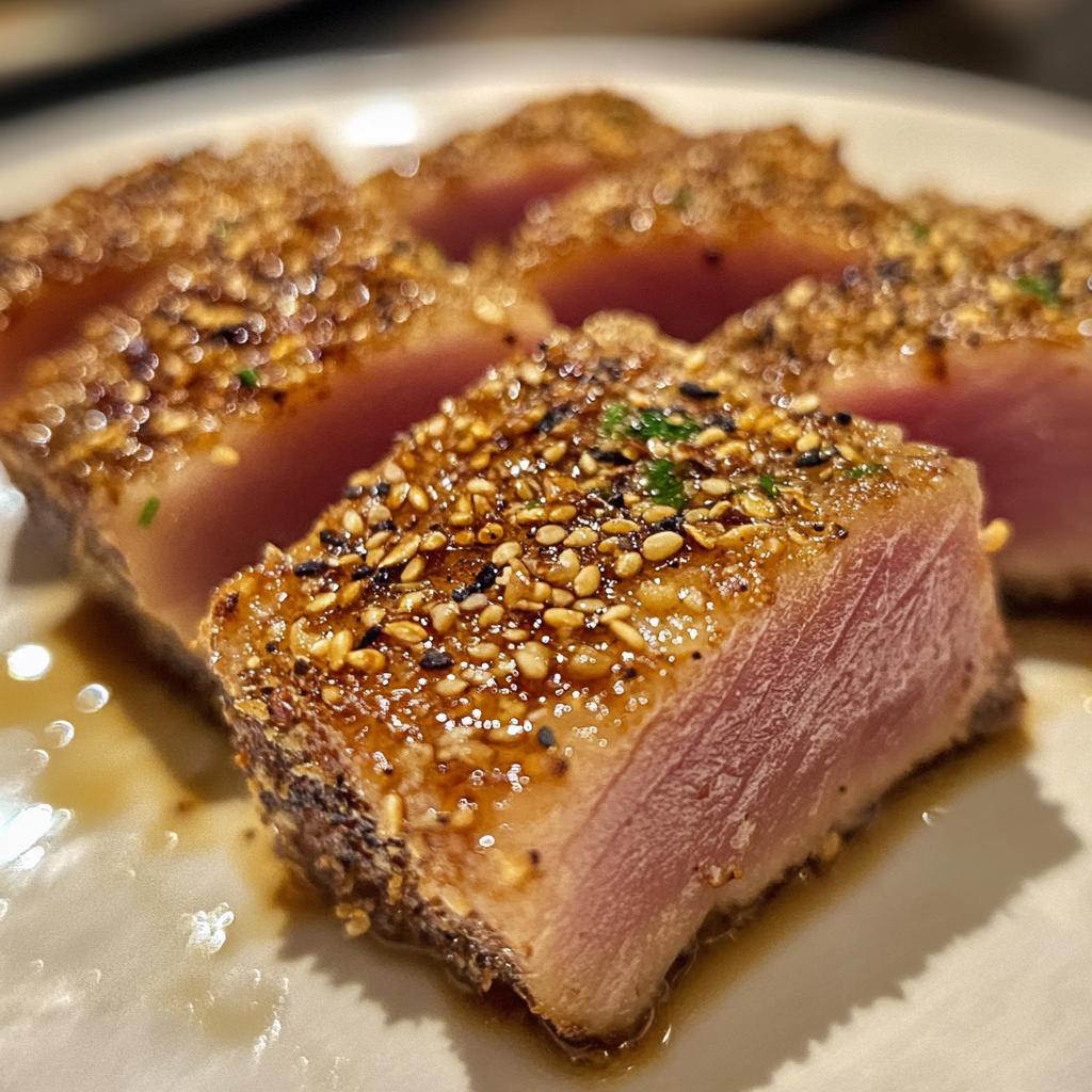 ahi tuna recipe air fryer - detail 1