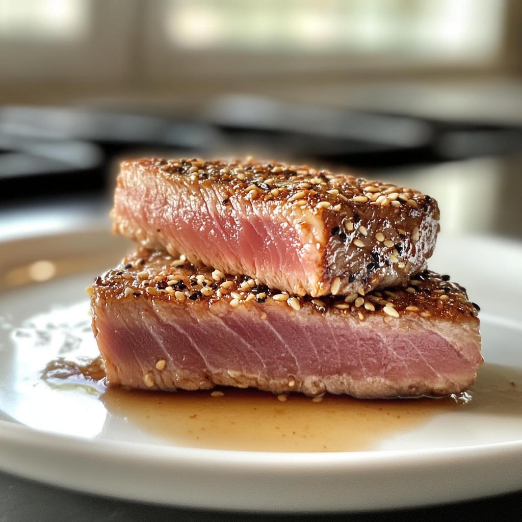ahi tuna steak recipe air fryer - detail 1
