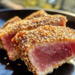 air fryer ahi tuna steak