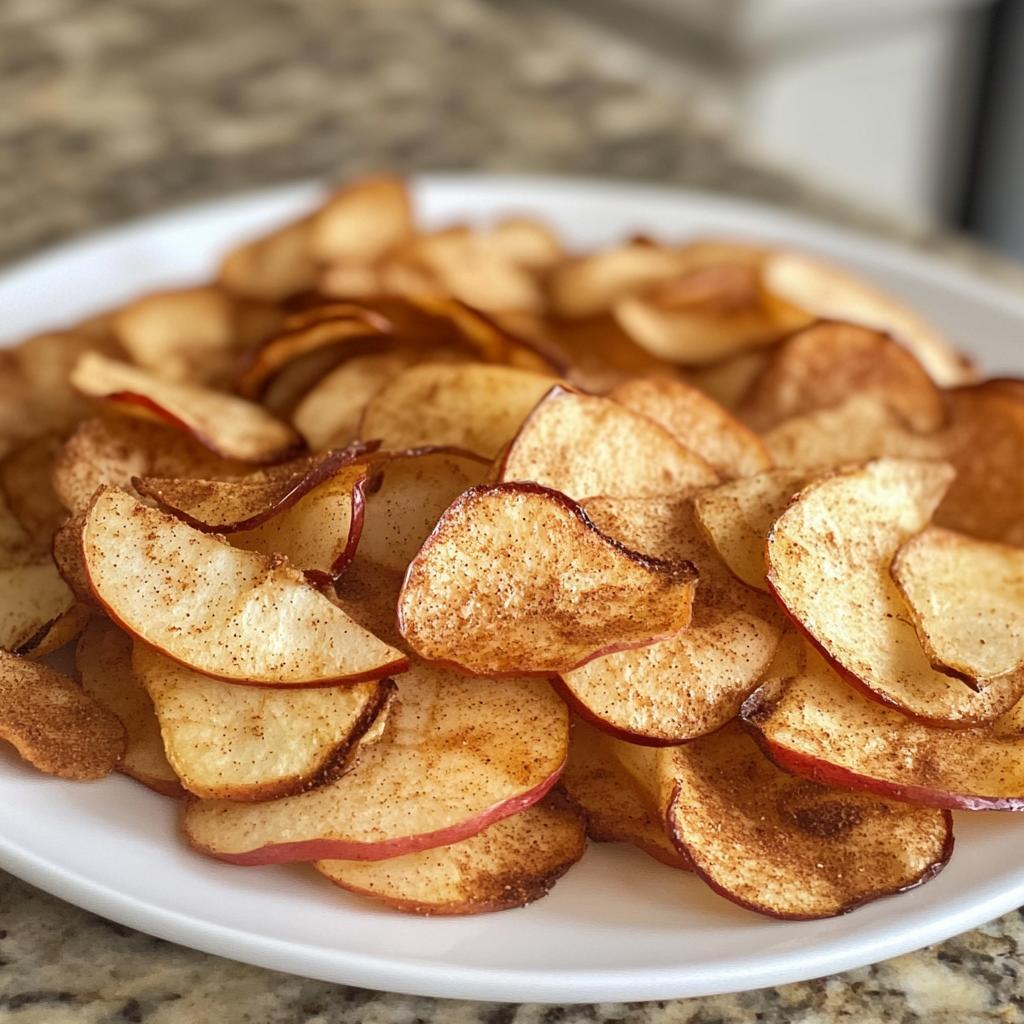 air fryer apple chips