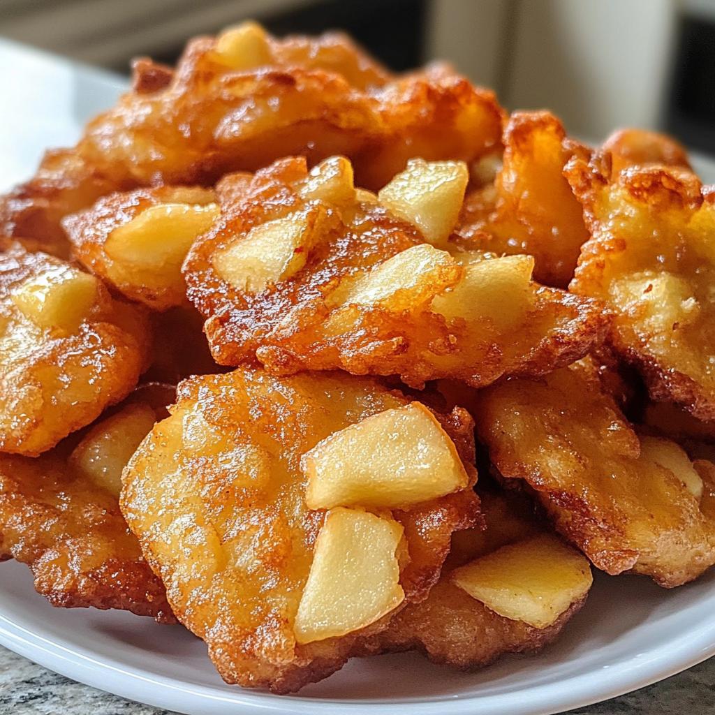 air fryer apple fritters