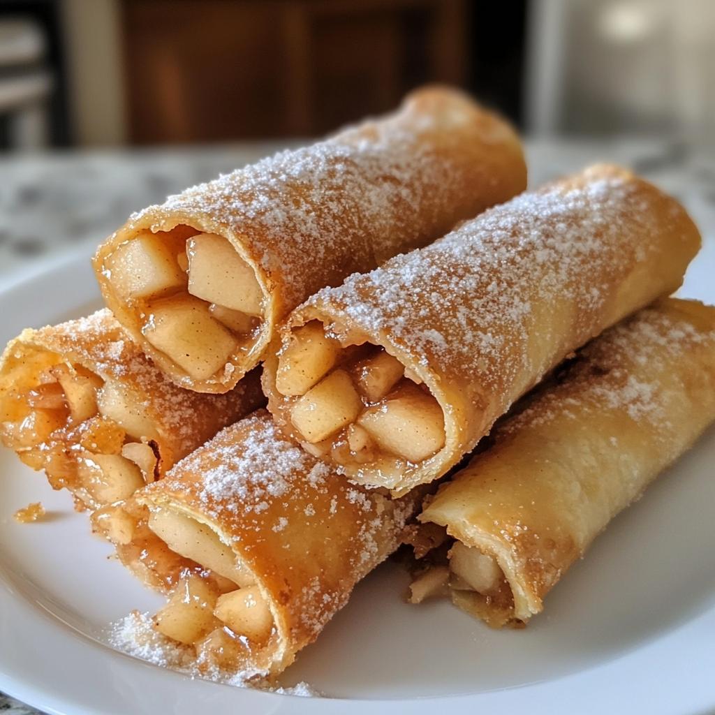 air fryer apple pie taquitos