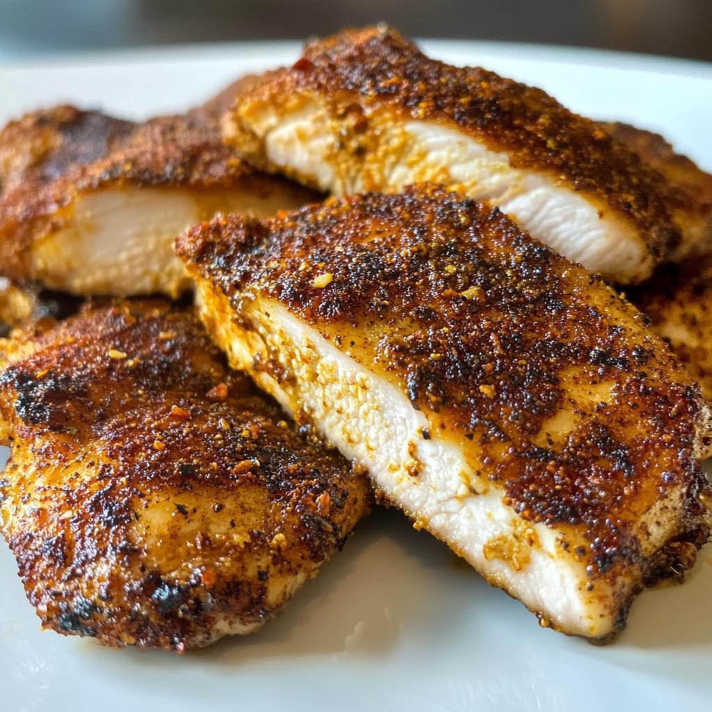 air fryer blackened chicken