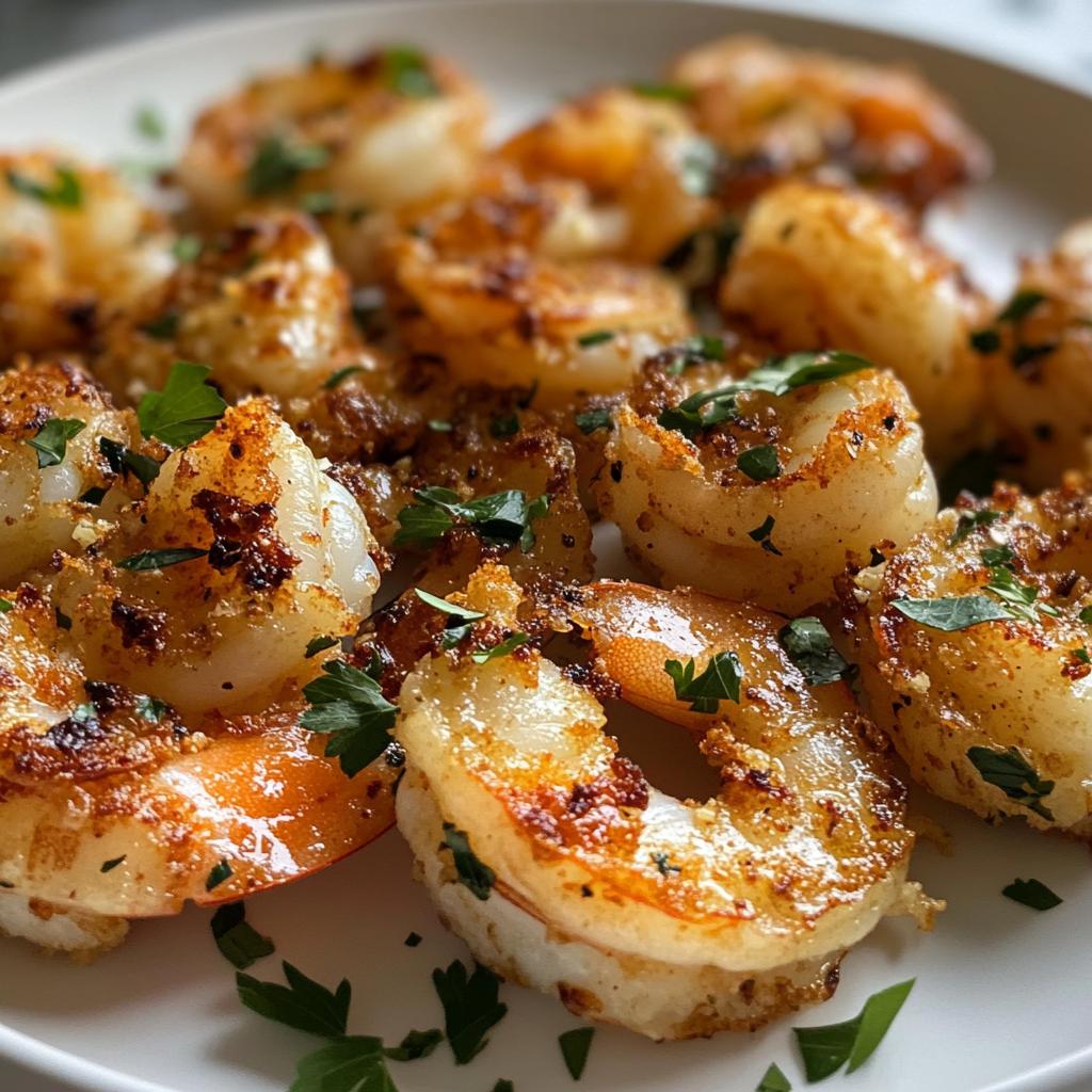 air fryer garlic parmesan shrimp