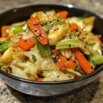 asian cabbage stir fry