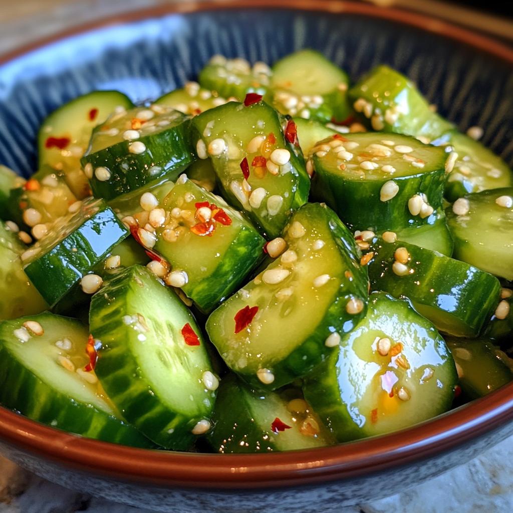 asian pickled cucumbers
