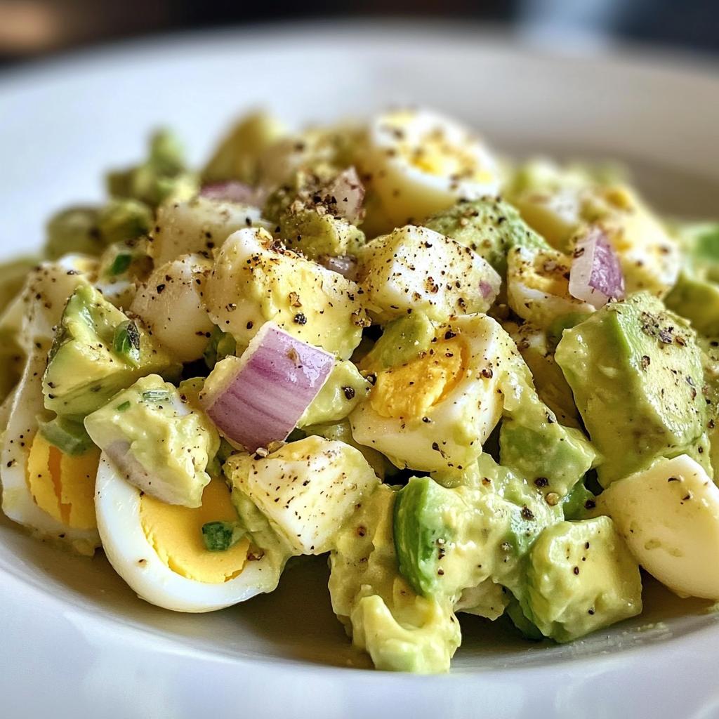 avocado egg salad - detail 1