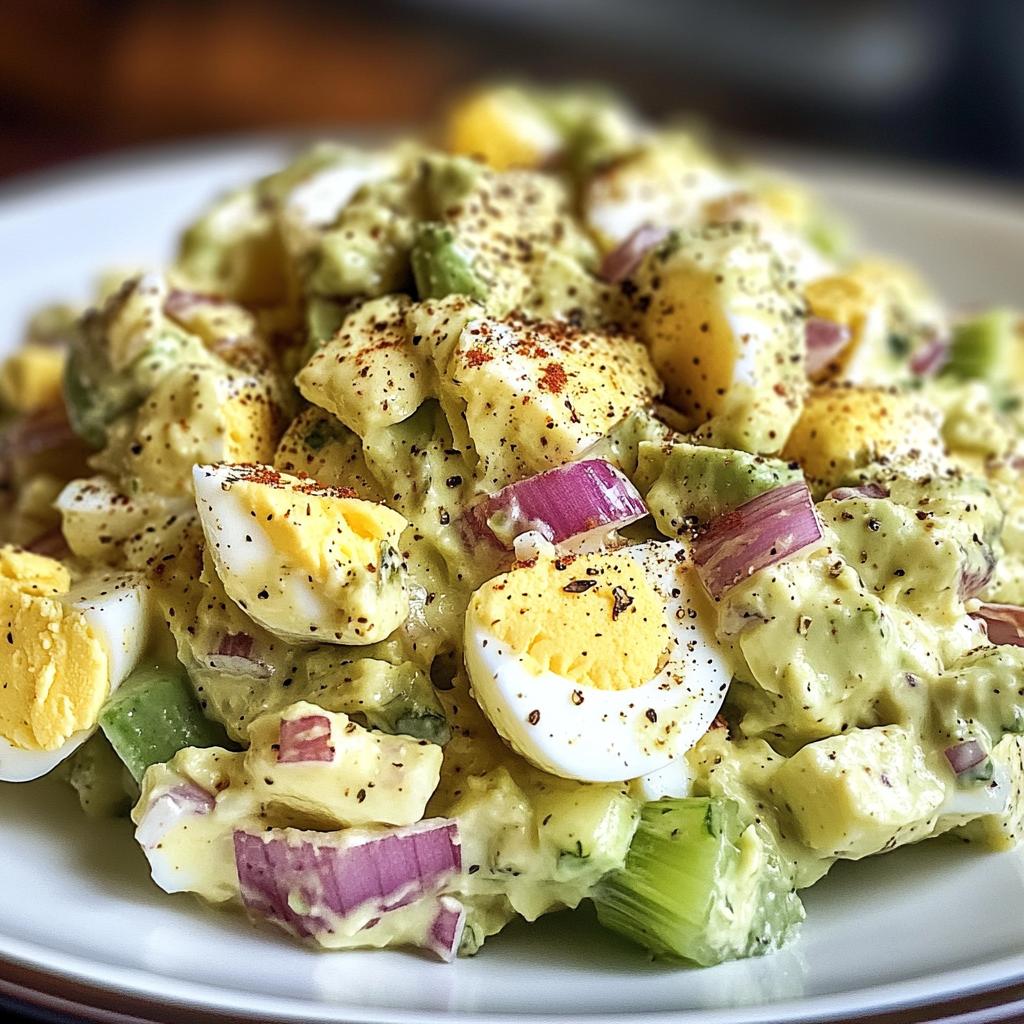 avocado egg salad