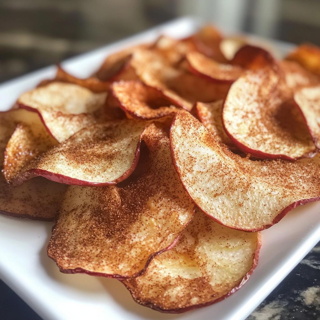 baked apple chips