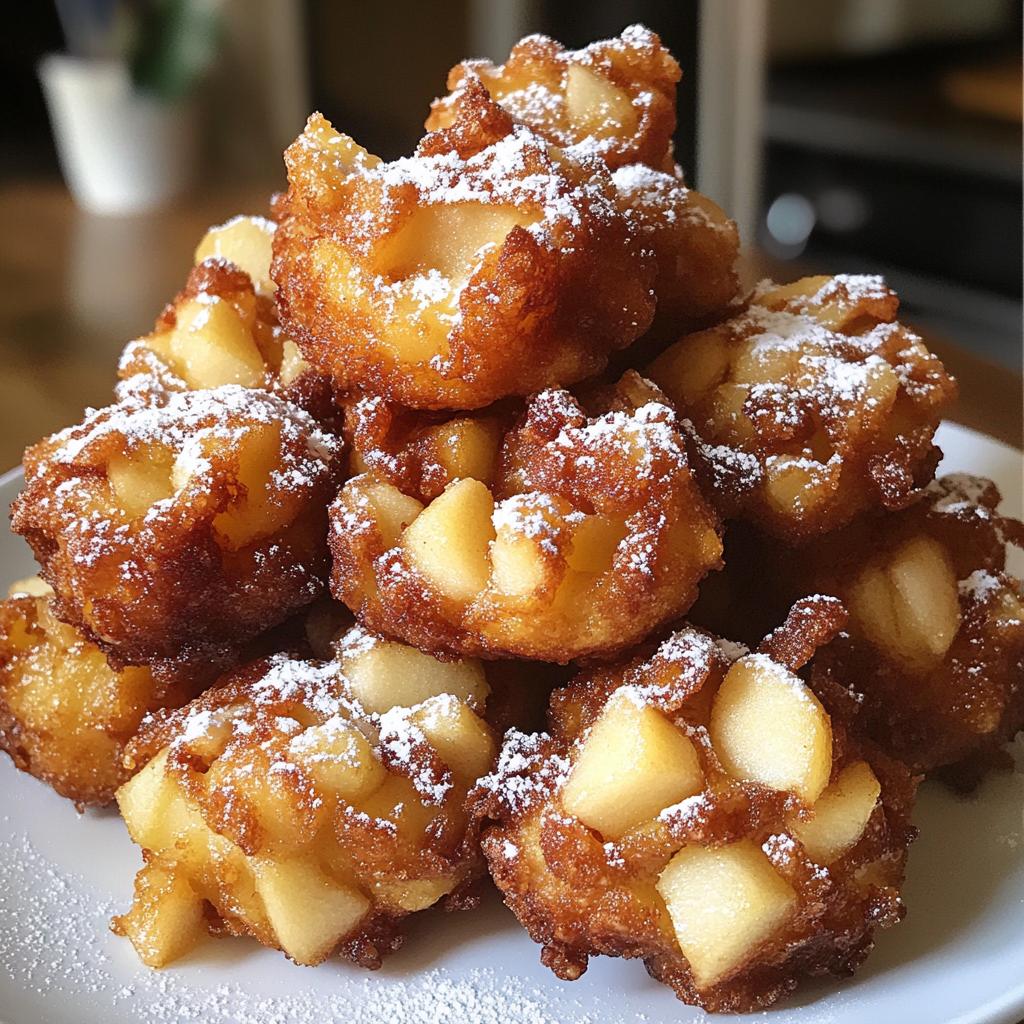 baked apple fritters