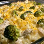 baked potato chicken and broccoli casserole