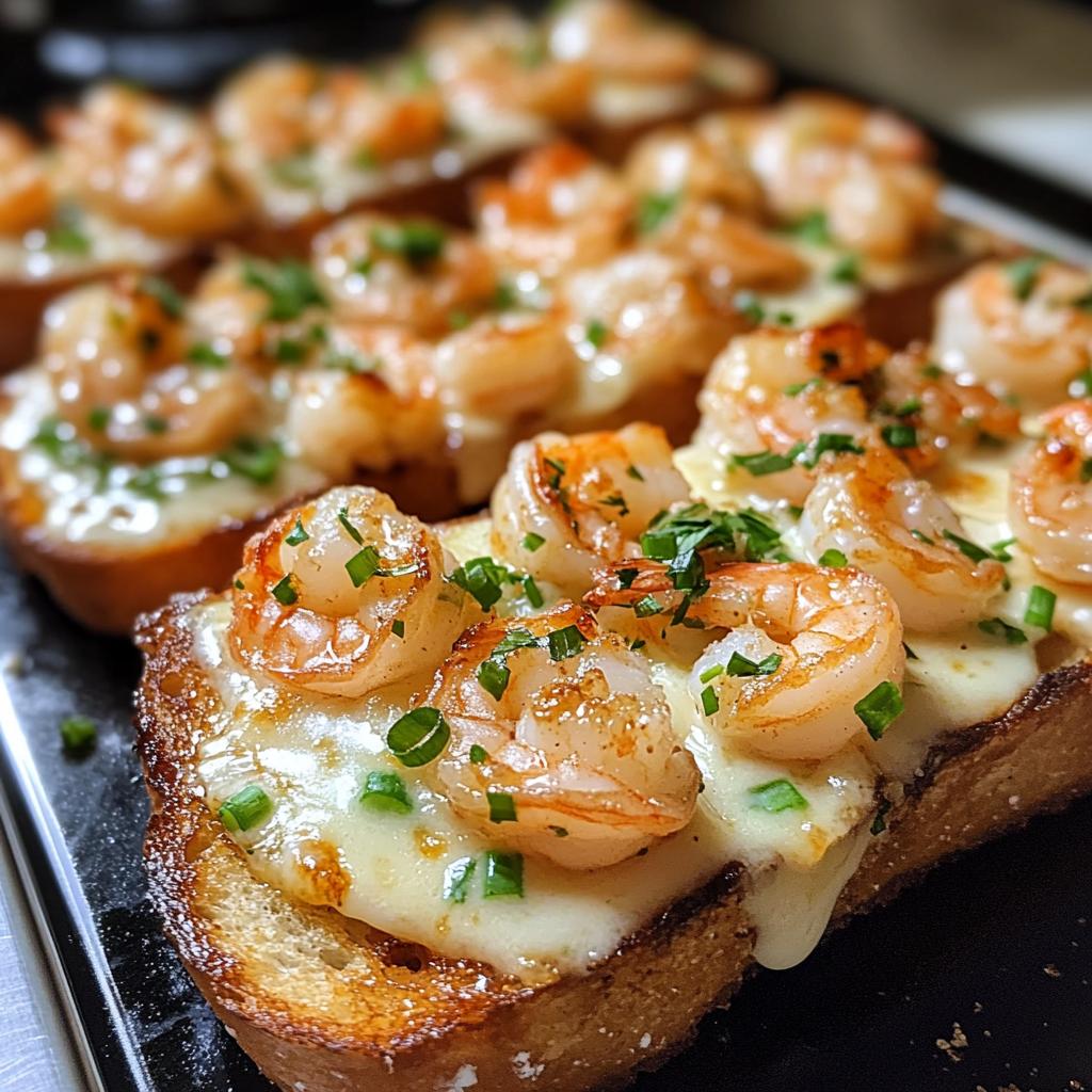 baked shrimp toast