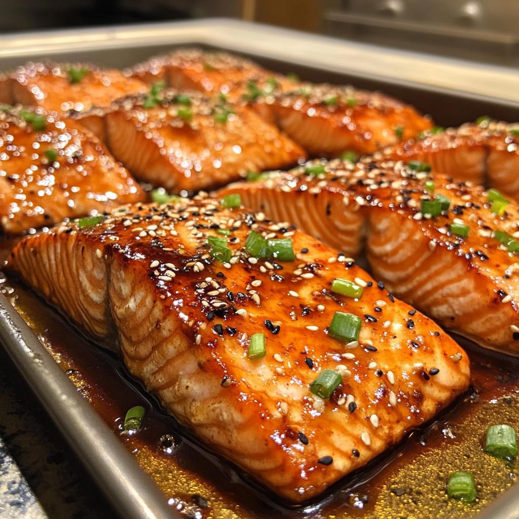 baked teriyaki salmon