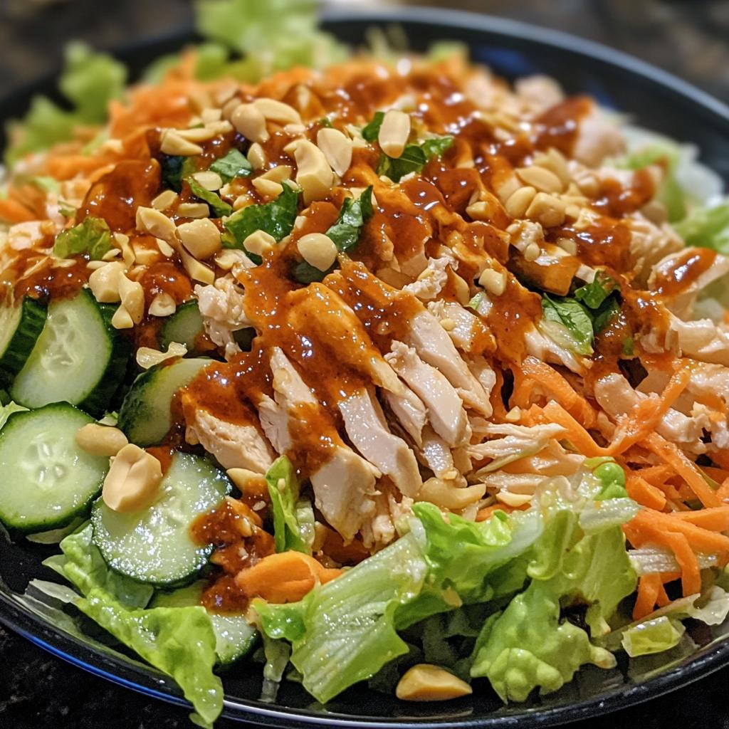 bang bang chicken salad - detail 1