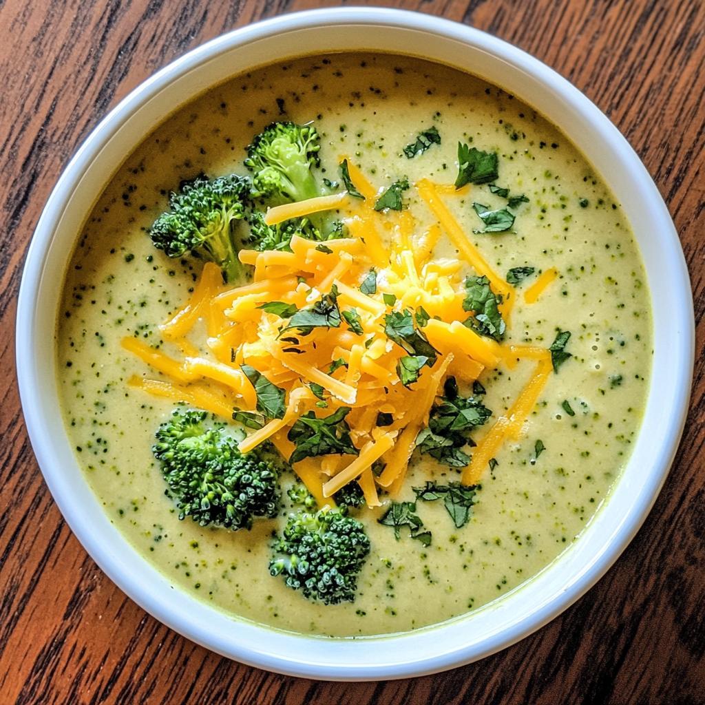 best cheddar broccoli soup