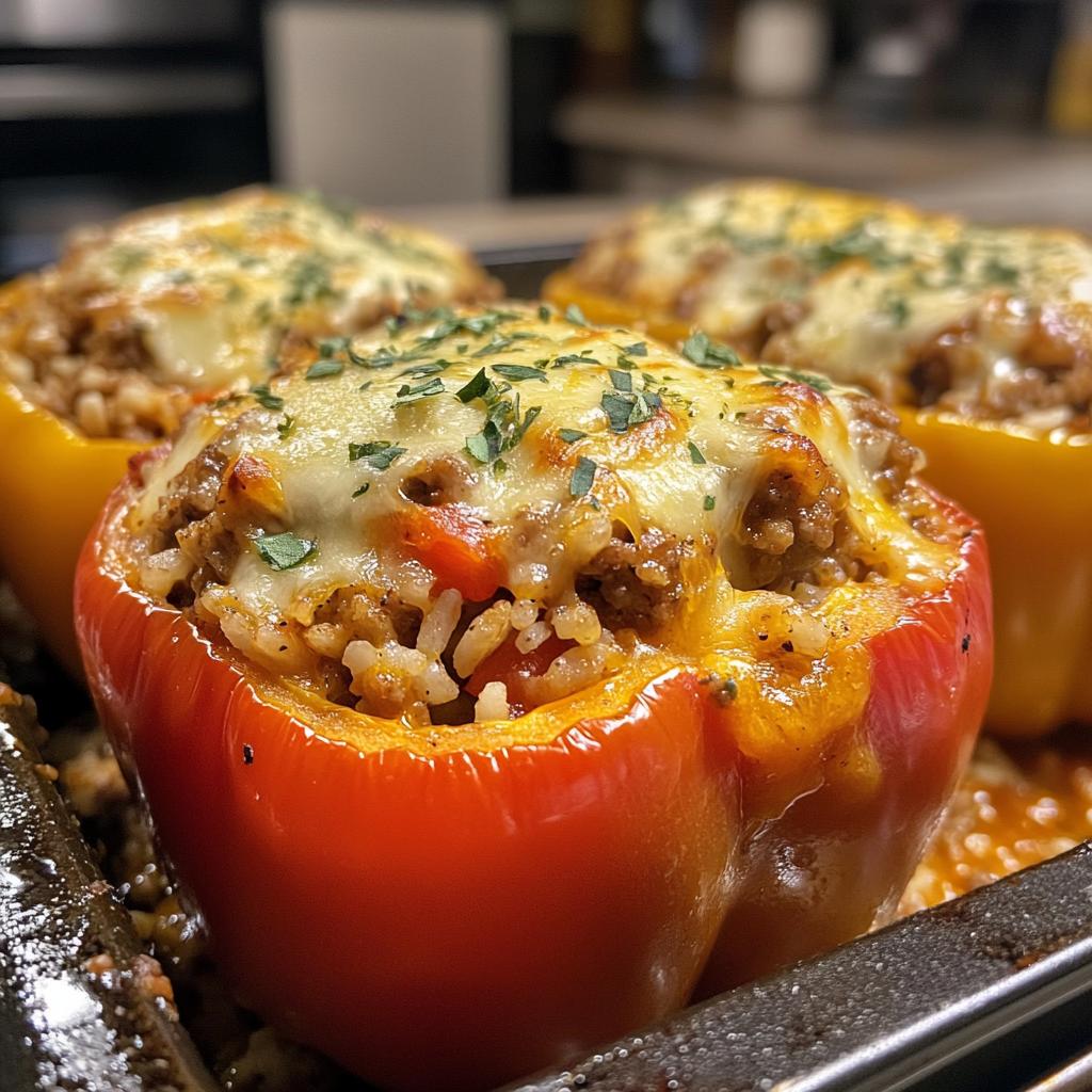 best classic stuffed peppers - detail 1