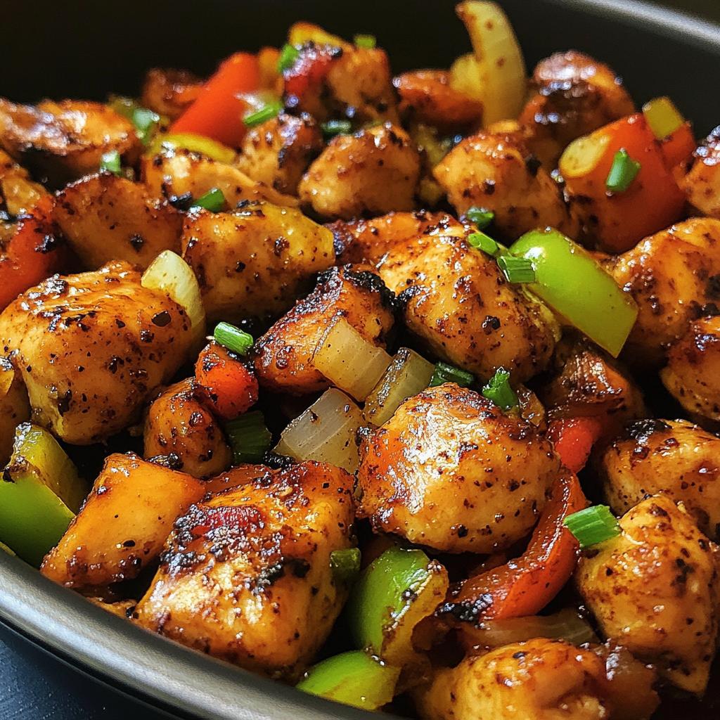 black pepper chicken