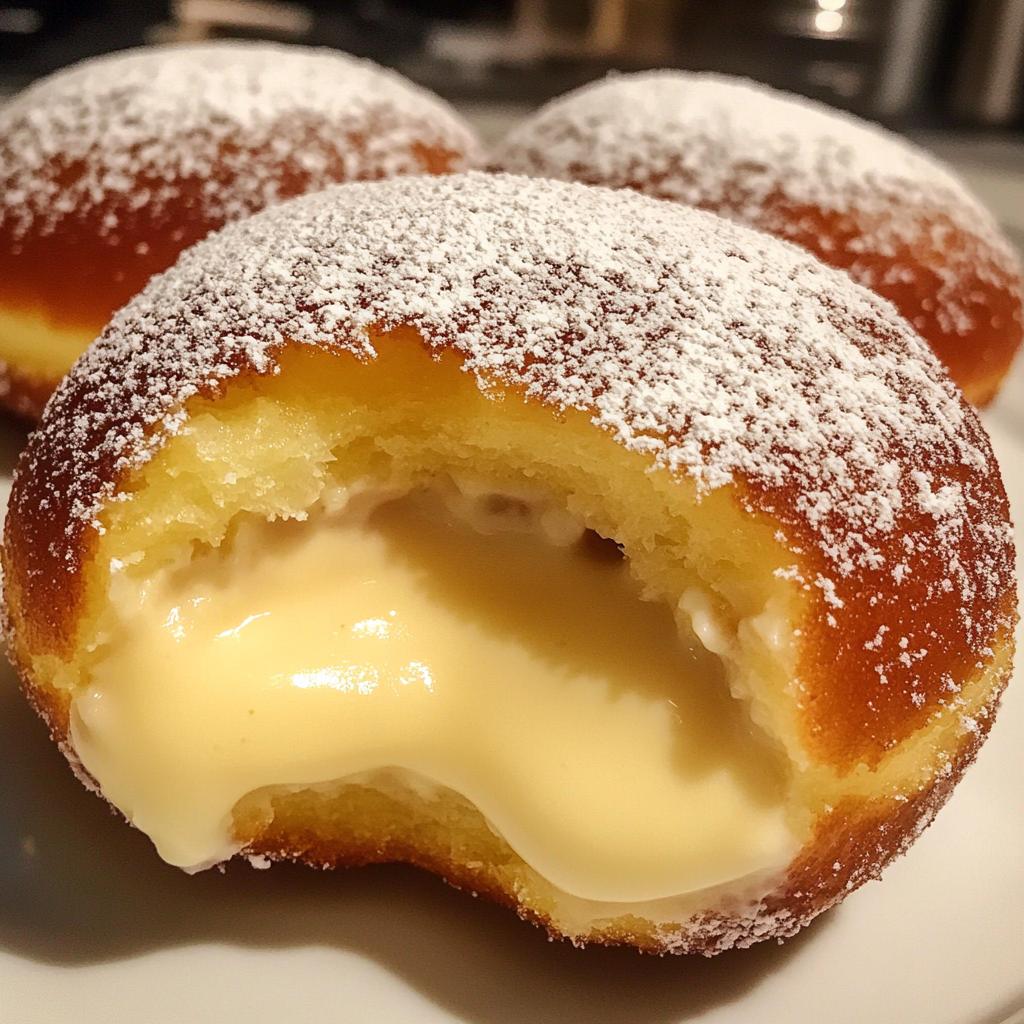 bomboloni alla crema