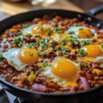 breakfast chili and eggs