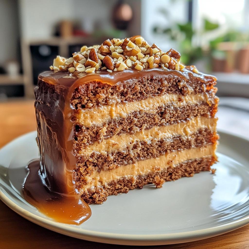 caramel toffee crunch cake