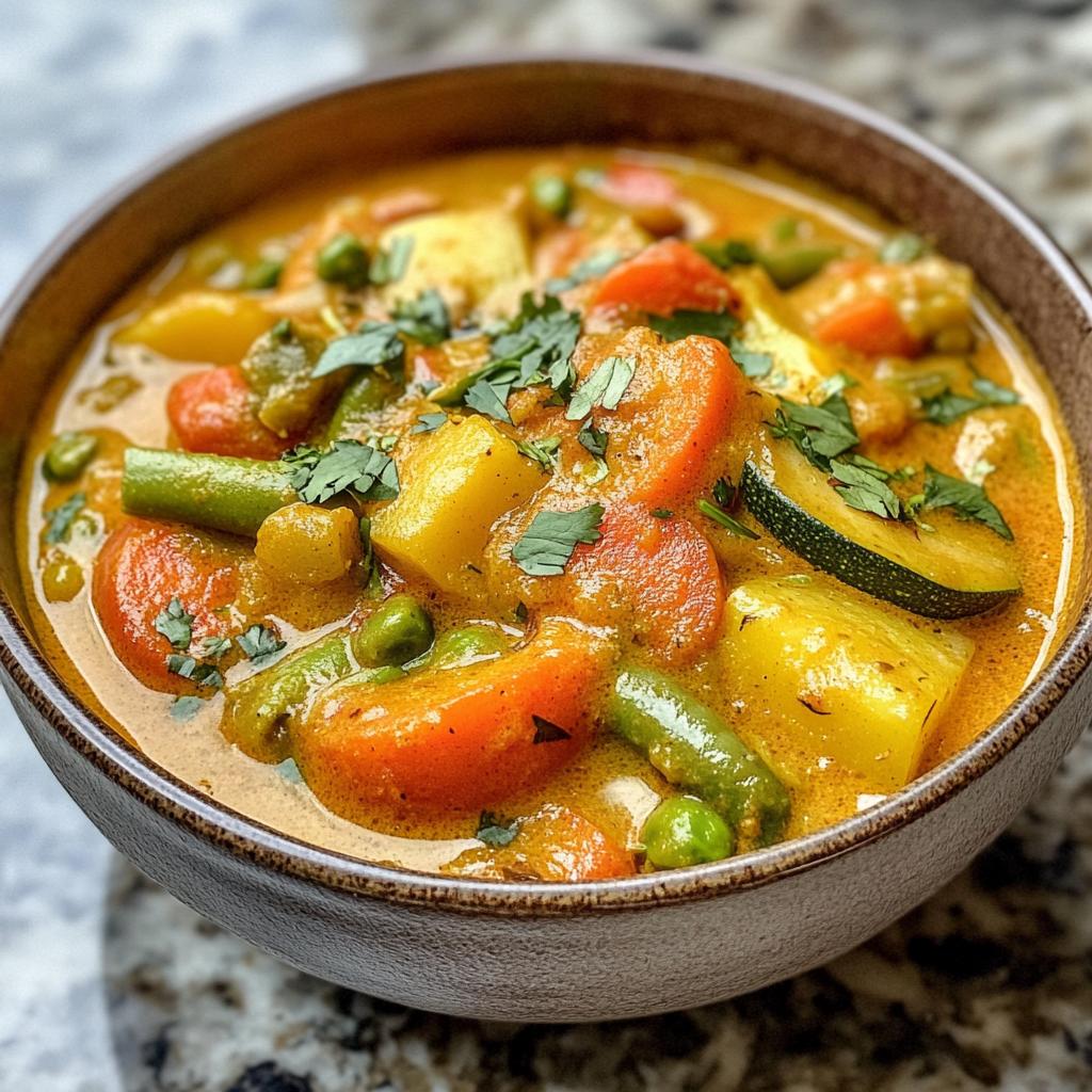 caribbean vegetable curry