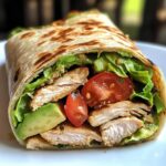 chicken avocado wrap