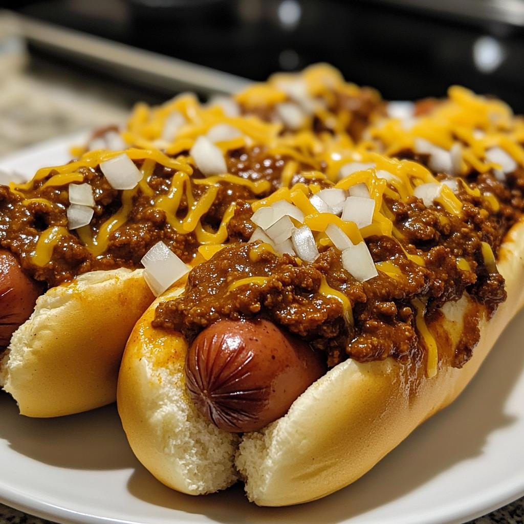 chili cheese dogs