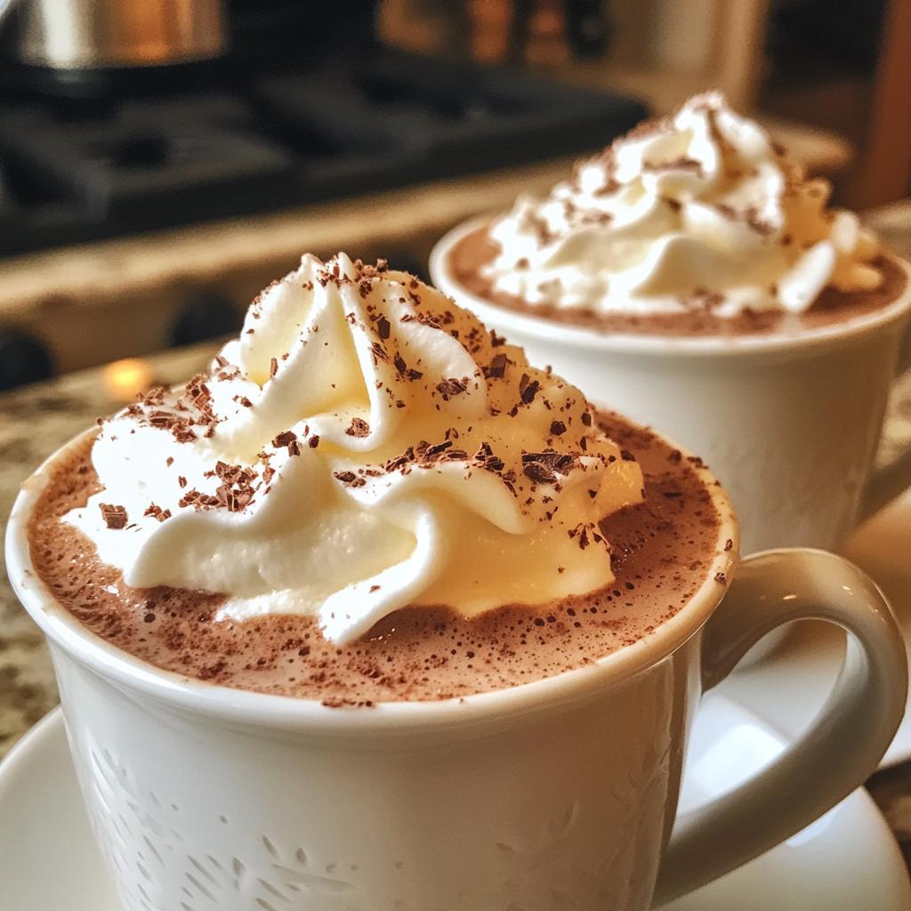 christmas chocolate hot cups - detail 1