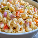 classic creamy american macaroni salad