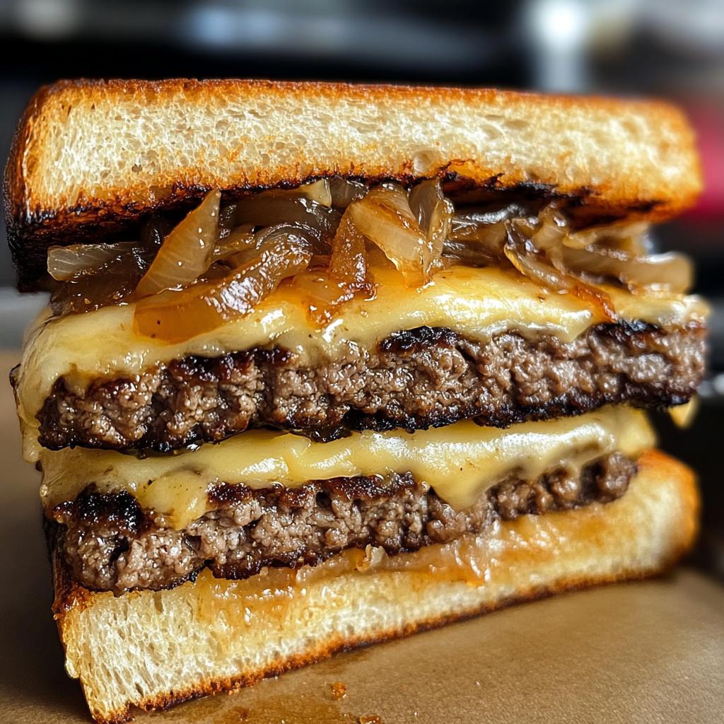 classic patty melt - detail 1