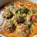 creamy italian meatball soup