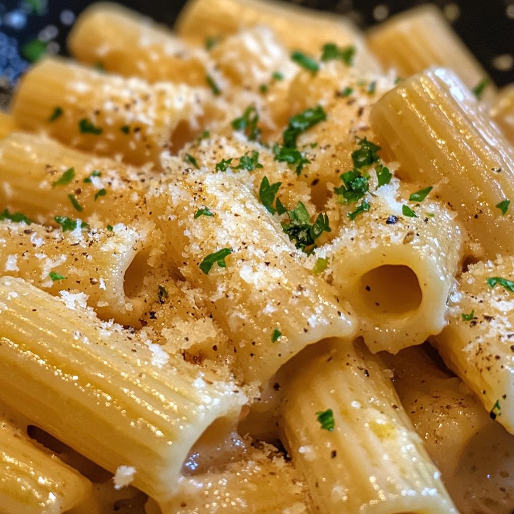creamy rigatoni