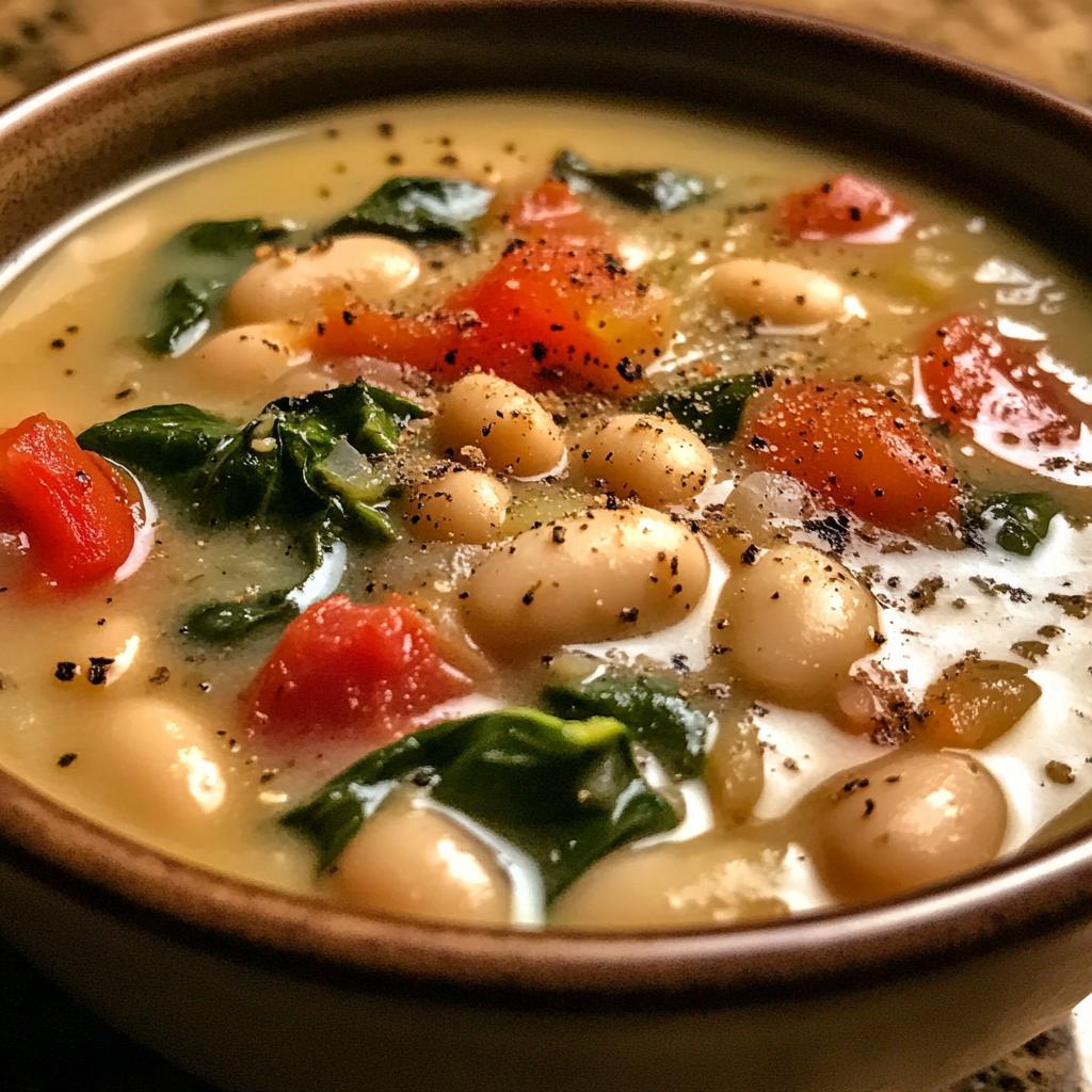 creamy tuscan white bean soup