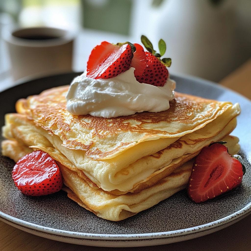 crepes soufflees japonaises traditionnelles moelleuses - detail 1