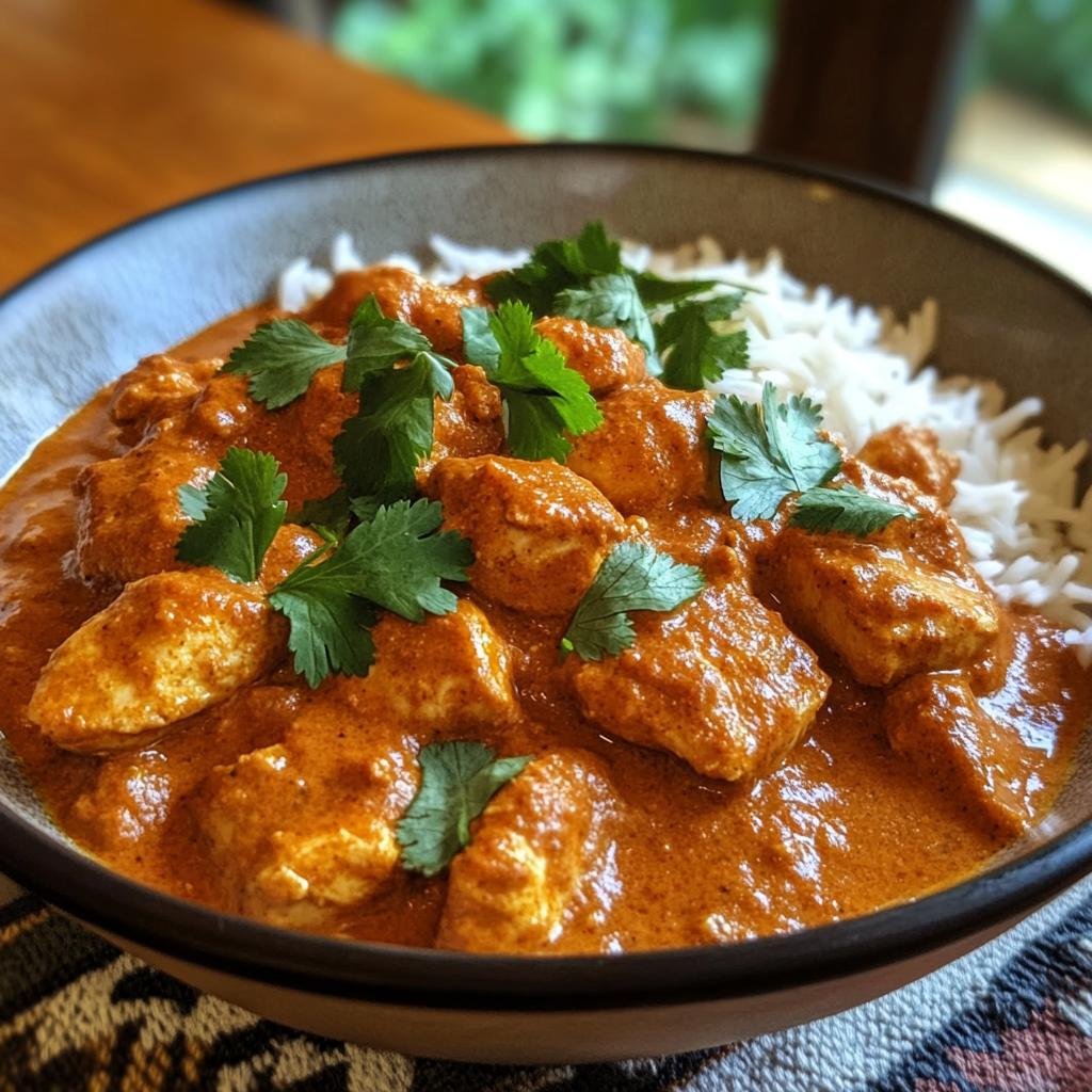 crockpot creamy coconut chicken tikka masala - detail 1