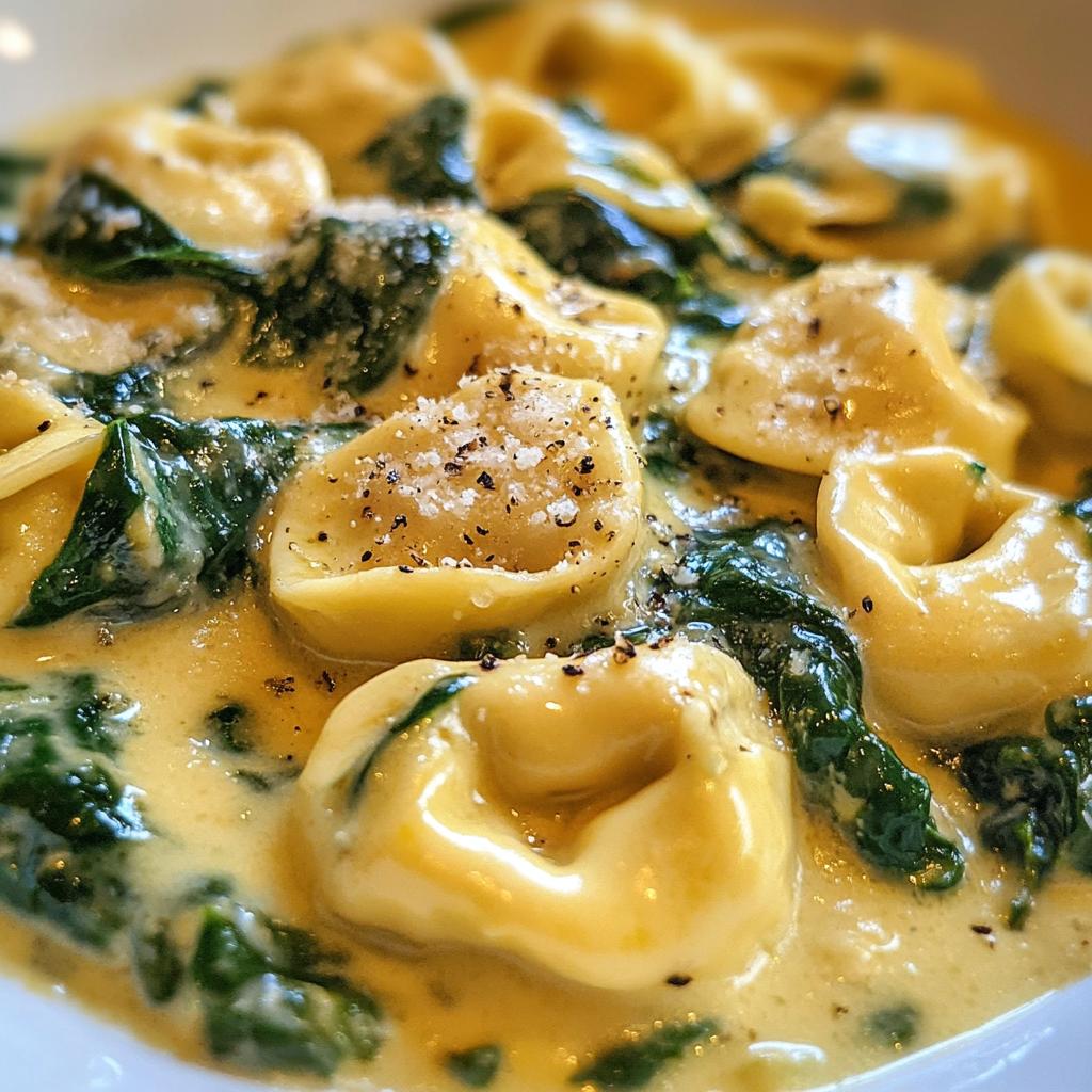 crockpot creamy tortellini