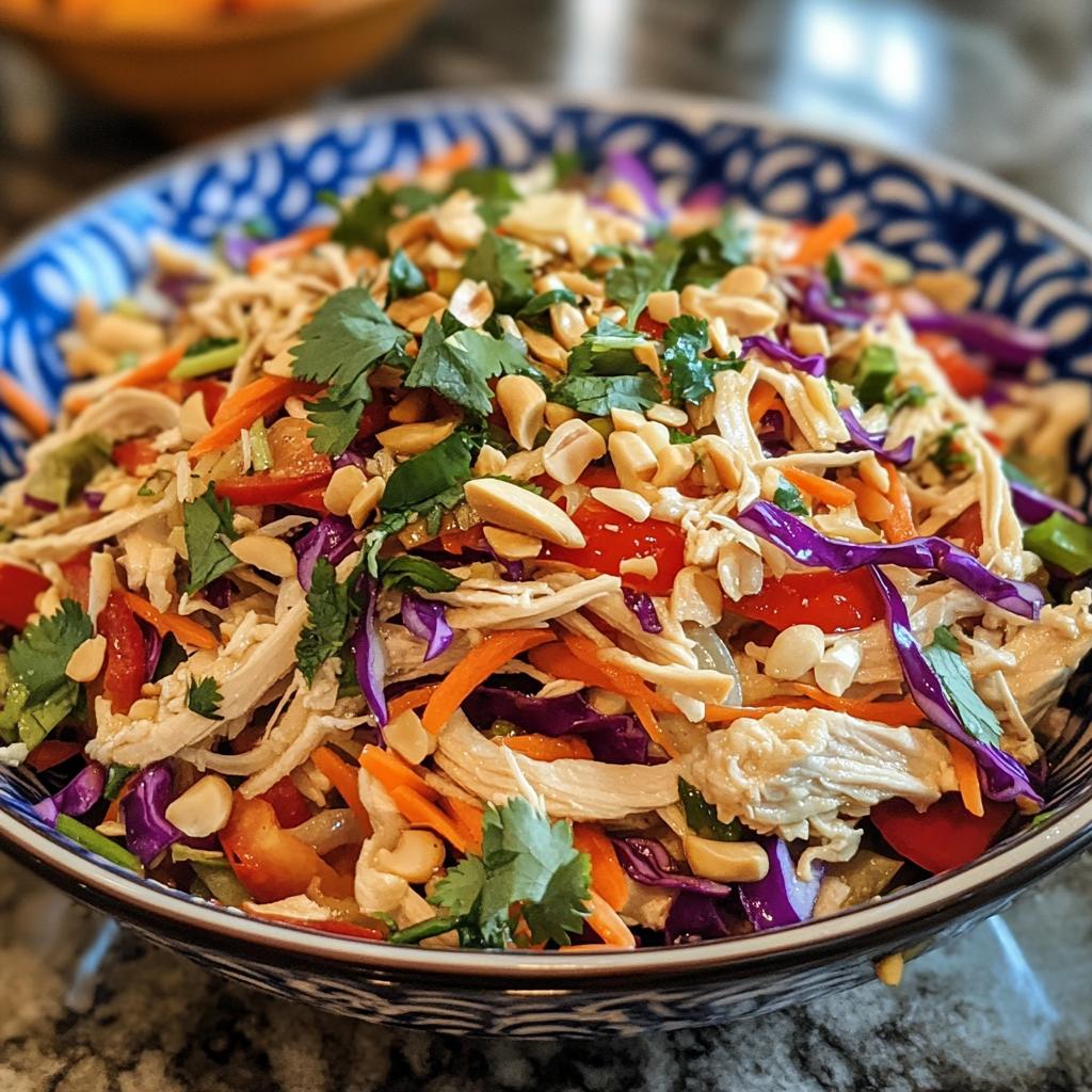 crunchy vietnamese chicken salad