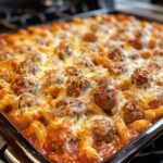 dump and bake meatball casserole