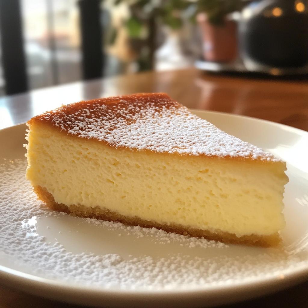 fluffy japanese cheesecake