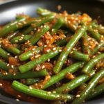 gochujang green beans