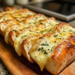 gooey garlic cheese bread