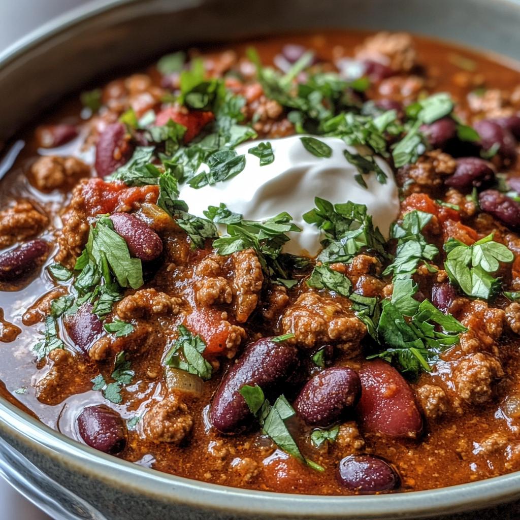 hearty spicy southwestern chili